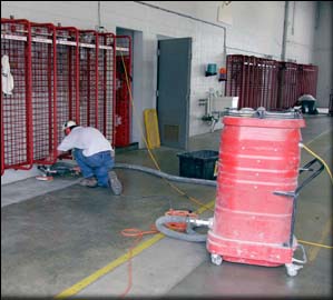 Hand Grinding Cement Floors