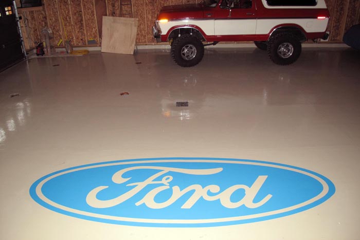 Decorative Garage Floor